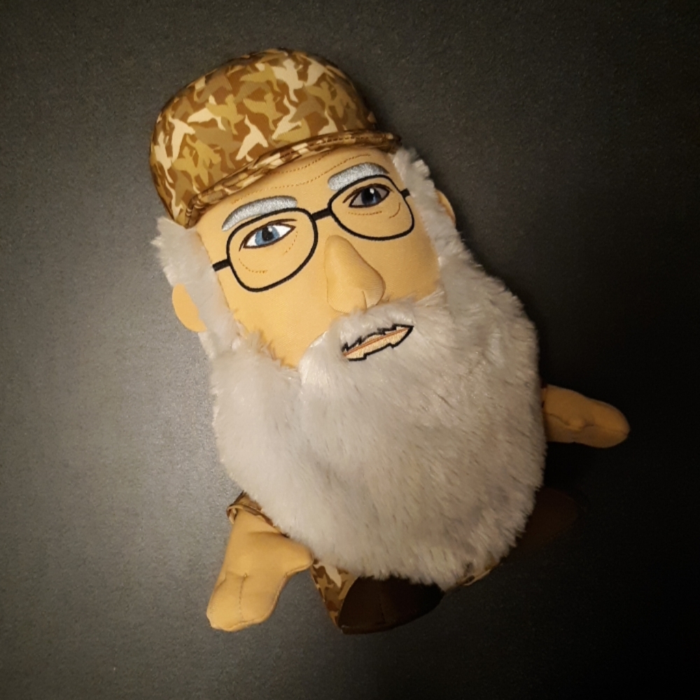 Duck Dynasty talking uncle Si head.